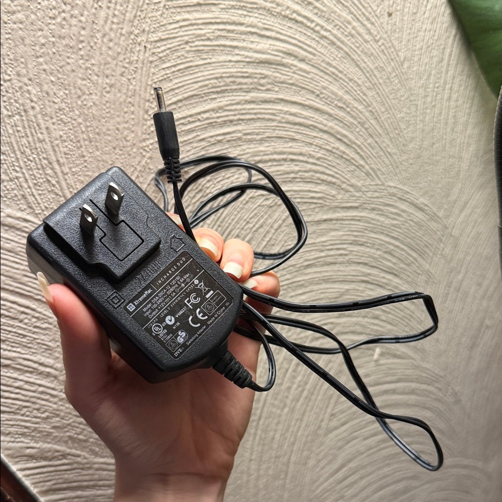 Black AC Power Adapter Charger